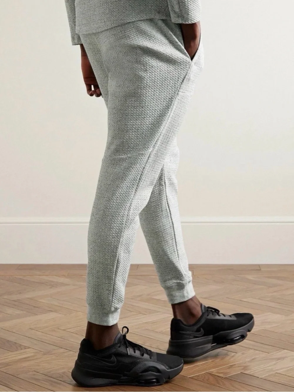 Lululemon athletica SET - Hoodie and pants/ joggers Heathered Gray- Mens size XS